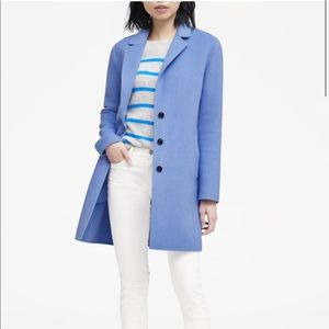 BRAND NEW Banana Republic Double-Faced Topcoat